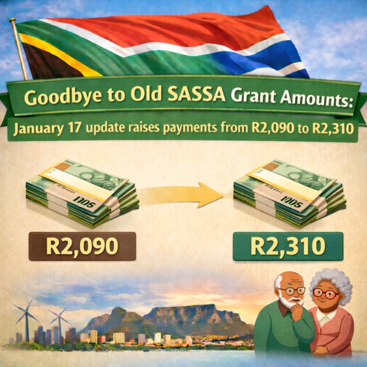 Goodbye to Old SASSA Grant Amounts