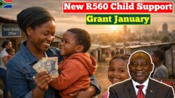 South Africa Updates Child Support Grant: New R560 Rate and January 2026 Start Date
