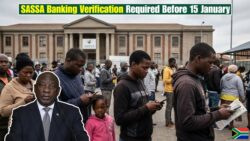 January Grant Security Update: SASSA Requires Banking Verification Before 15 January