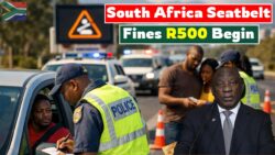 Seatbelt Enforcement Tightens – R500 Fines Begin for South African Drivers in January