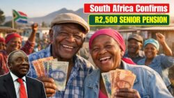 Senior Income Boost Approved – South Africa Confirms R2,500 Pension for January 2026