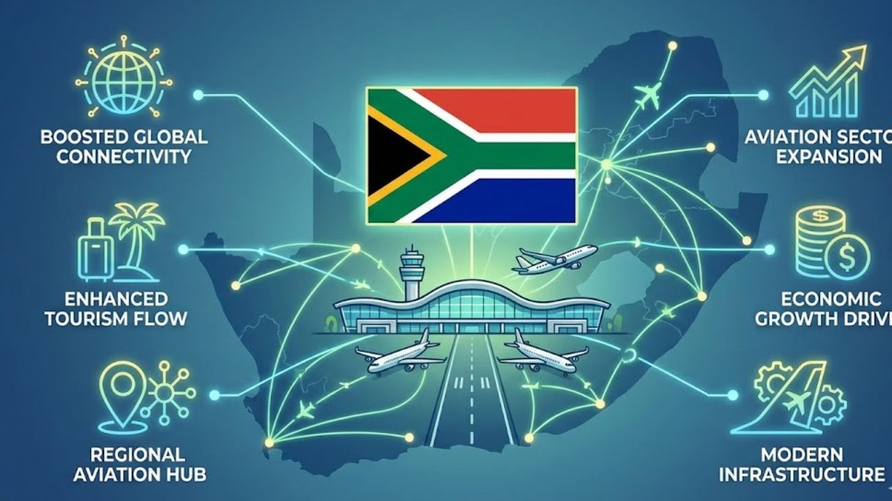 South Africa Opens New Airport to Boost