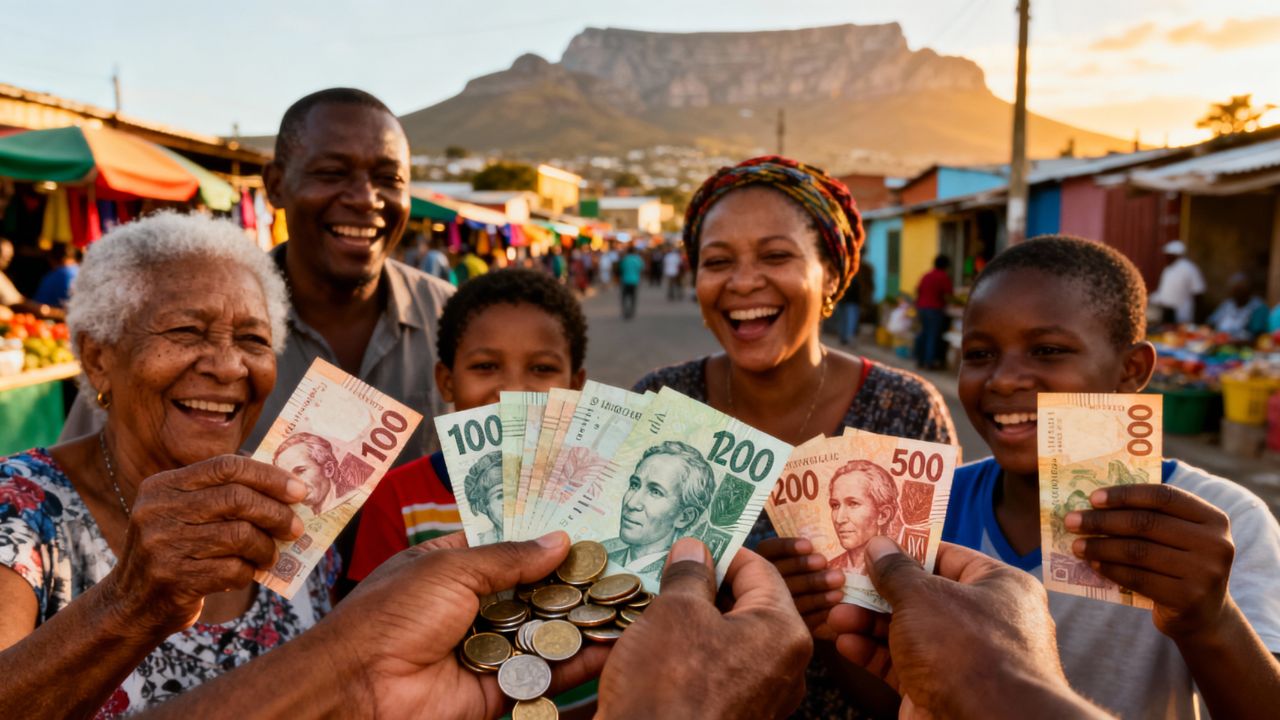 South Africa Raises Grant To R4,500